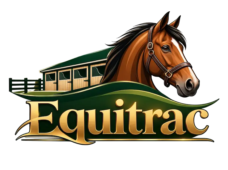 Equitrac — horse and stables artwork